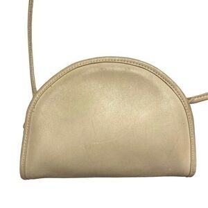 Coach vintage cream “bone” leather kimball bag